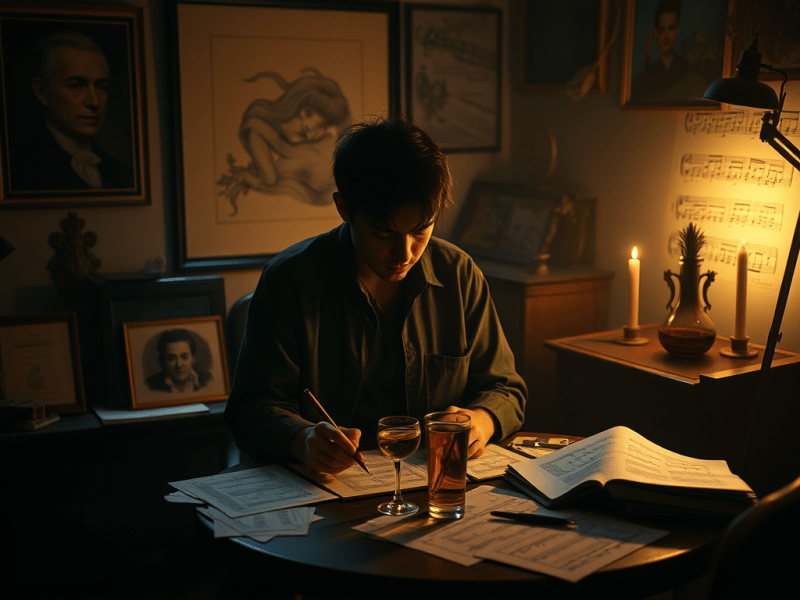 Vie d&rsquo;artiste…